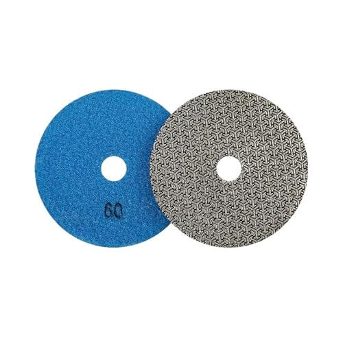 GZHXF 1 stücke 3/4/5/6 Zoll Diamant Hand Polieren Pads Galvani Schleif Pads Schleifen Disc for Glas Granit Marmor Beton Grit60 100 200 400 von GZHXF