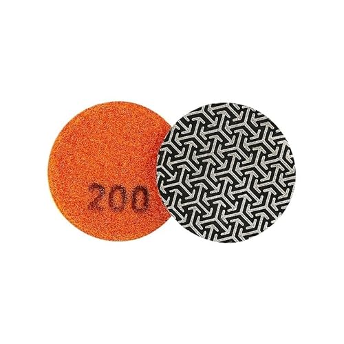 GZHXF 1 stücke 3/4/5/6 Zoll Diamant Hand Polieren Pads Galvani Schleif Pads Schleifen Disc for Glas Granit Marmor Beton Grit60 100 200 400 von GZHXF