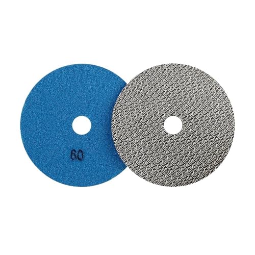 GZHXF 1 stücke 3/4/5/6 Zoll Diamant Hand Polieren Pads Galvani Schleif Pads Schleifen Disc for Glas Granit Marmor Beton Grit60 100 200 400 von GZHXF