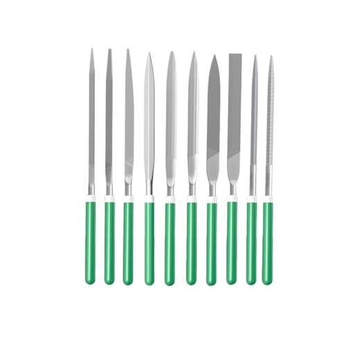 GZHXF 10 stücke Datei sets Metall schleifen Flache Datei Runde Quadratische Hand Schleif Werkzeug 5 * 180mm von GZHXF