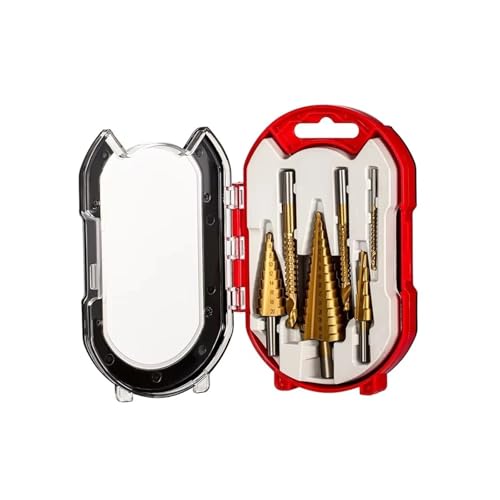 GZHXF 1set High-speed Stahl Schritt Bohrer Set 4-12/20/32mm Metall Twist Bohren von GZHXF