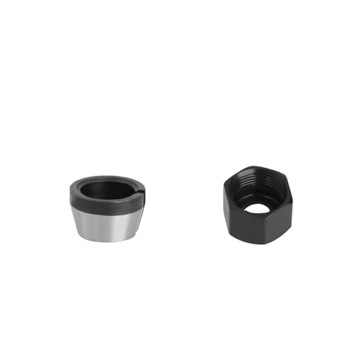 GZHXF 2-teiliges Set 6 mm oder 6,35 mm oder 8 mm Spannzange mit Mutter, Gravier- und Trimmmaschine, Zubehör for elektrische Oberfräsen GZHXF 2-teiliges Set 6 mm oder 6,35 mm oder 8 mm Spannzange mit Mutter, Gravier- und Trimmmaschine, Zubehör for elektrische Oberfräsen von GZHXF