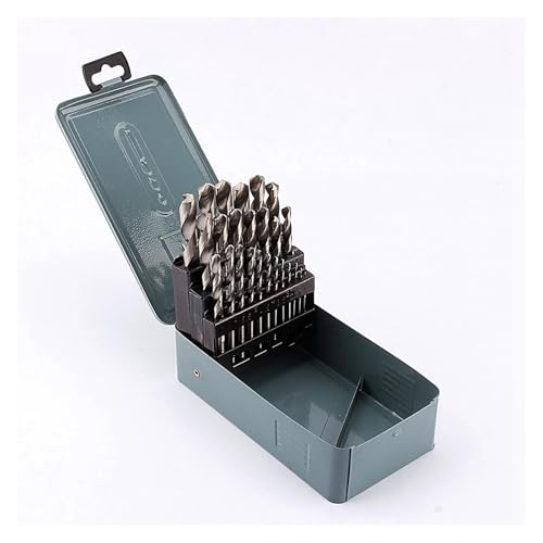 GZHXF 20-teiliges Hochgeschwindigkeitsstahl-Metallbohrer-Set, Bohrer-Werkzeug, 1-13 mm, Zubehör for Elektrowerkzeuge GZHXF 20-teiliges Hochgeschwindigkeitsstahl-Metallbohrer-Set, Bohrer-Werkzeug, 1-13 mm, Zubehör for Elektrowerkzeuge von GZHXF