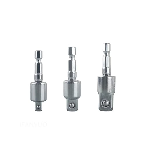 GZHXF 3 Teile/los 360 ° Bohrer Pneumatische Schraubendreher Hülse Adapter Sechskantschaft Drehen Quadratischen Kopf Swivel Verlängerung Werkzeug Set GZHXF 3 Teile/los 360 ° Bohrer Pneumatische Schraubendreher Hülse Adapter Sechskantschaft Drehen Quadratischen Kopf Swivel Verlängerung Werkzeug Set von GZHXF