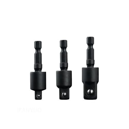 GZHXF 3 Teile/los 360 ° Bohrer Pneumatische Schraubendreher Hülse Adapter Sechskantschaft Drehen Quadratischen Kopf Swivel Verlängerung Werkzeug Set GZHXF 3 Teile/los 360 ° Bohrer Pneumatische Schraubendreher Hülse Adapter Sechskantschaft Drehen Quadratischen Kopf Swivel Verlängerung Werkzeug Set von GZHXF