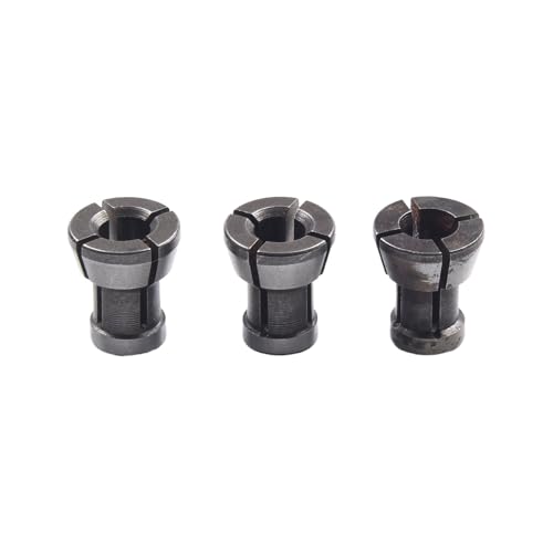GZHXF 3 stücke/4 stücke M17 6/6.35/8mm Spannzangenadapter Mit Mutter Gravur Trimmen Maschine Router Zubehör Spannzangenadapter GZHXF 3 stücke/4 stücke M17 6/6.35/8mm Spannzangenadapter Mit Mutter Gravur Trimmen Maschine Router Zubehör Spannzangenadapter von GZHXF