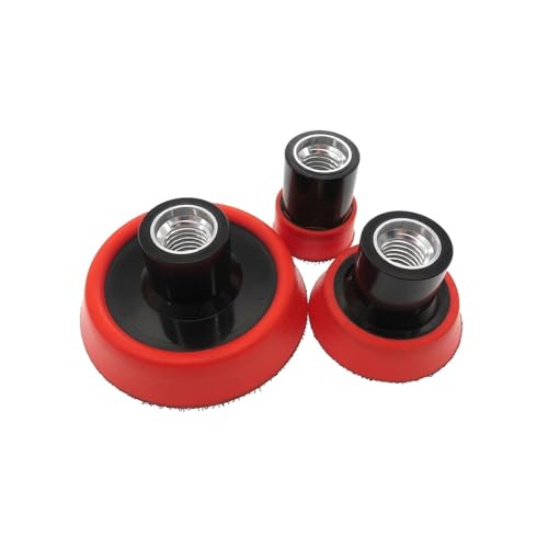 GZHXF 3 stücke M14 Gewinde Trägerplatte 30/50/75mm Bohrer Polieren Pad for Auto Polierer Sander Detaillierung Schleifen polieren Trägerplatte Halter von GZHXF