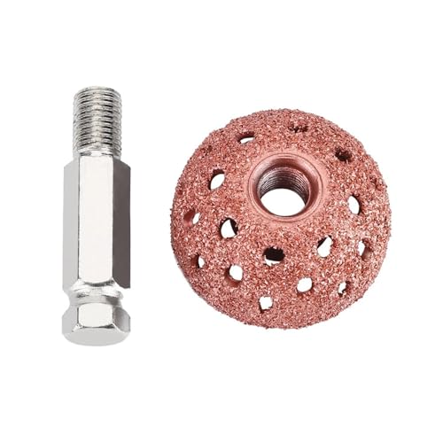 GZHXF 38 mm Reifenreparatur-Schleifkopf, Wolframstahl-Material, halbkugelförmiger pneumatischer Schleifkopf, Schleifwunde, Reifenreparaturwerkzeuge von GZHXF