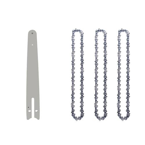 GZHXF 4 "6" 8 "Führungsplatte und Sägekettensatz for elektrische Mini-Kettensäge, Ersatzkette, Ersatz for Zimmereizubehör, Schreiner, Garten von GZHXF