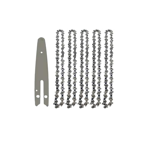 GZHXF 6 Zoll 1/4"P Elektrische Säge 37 Knoten 18 Messer Kettensägenketten Protokollierungssägeblatt Astkettensägenkettenzubehör Holzschneiden von GZHXF