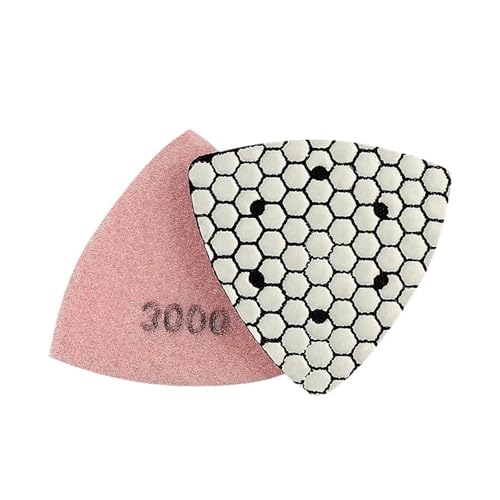 GZHXF 7 Teile/satz 90mm Dreieck Diamant Trocken Polieren Pads for Granit Marmor Beton Stein Schleifen Pads Polieren Discs 50-3000 Grit GZHXF 7 Teile/satz 90mm Dreieck Diamant Trocken Polieren Pads for Granit Marmor Beton Stein Schleifen Pads Polieren Discs 50-3000 Grit von GZHXF
