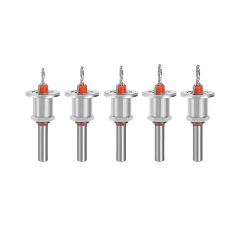 GZHXF 8mm 10mm Senker Bohrer Kit Einstellbare Grenze Kegel Bohrer Spiral Senker Fase Bit Legierung Stahl for Holz Kunststoff Weich von GZHXF