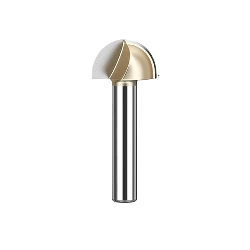 GZHXF Core Box Round Cove Nose Bit Wolframkarbid CNC Holzbearbeitung Nut Werkzeuge Router Bits for Holz 1/2 1/4 Schaft Fräser von GZHXF