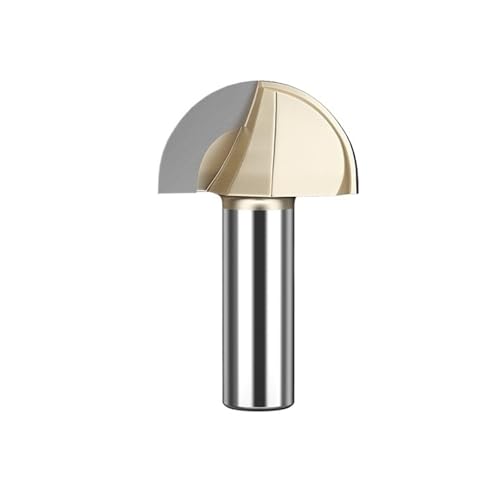 GZHXF Core Box Round Cove Nose Bit Wolframkarbid CNC Holzbearbeitung Nut Werkzeuge Router Bits for Holz 1/2 1/4 Schaft Fräser von GZHXF