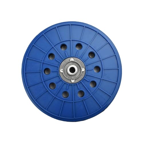 GZHXF Trockenbauschleifer, Klettverschluss, 10 Löcher, 9 Zoll, 210 mm, Sicherungsteller mit 14 mm Gewinde, Wandpolier-Trägerplatte, Gewinde-Schleifteller, 1 Stück GZHXF Trockenbauschleifer, Klettverschluss, 10 Löcher, 9 Zoll, 210 mm, Sicherungsteller mit 14 mm Gewinde, Wandpolier-Trägerplatte, Gewinde-Schleifteller, 1 Stück von GZHXF