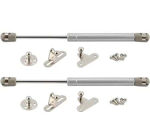 GZKDKZB Gasdruckfeder-Hebestütze, Hydraulikfeder, 2er-Pack, Soft-Close-Scharnier, Küchenschrank, Schranktür, Hydraulikfeder, Gasdruckfeder, 10-Zoll-Gasdruckfeder-Hebestütze (20 N) von GZKDKZB