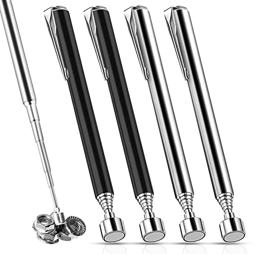 GZLFH 4 Stk Teleskop Magnetheber, Verstellbare Magnet Teleskopstab Länge 12.5 bis 65cm Magnetlast bis 1 Pfund für Magnetstab Abholung von Kleine Metallteile GZLFH 4 Stk Teleskop Magnetheber, Verstellbare Magnet Teleskopstab Länge 12.5 bis 65cm Magnetlast bis 1 Pfund für Magnetstab Abholung von Kleine Metallteile von GZLFH