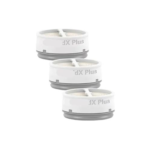 3 Stück AirMini HumidAirX-Filter, Kompatibel Mit Resmed, Air Mini-Filter, AirMini Mini-Wasserlosfilter(Gray) von GZLLWVNK