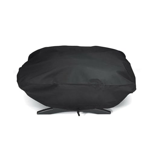 BBQ Abdeckung Garten Wasserdicht Staubdicht Outdoor Winddicht Zubehör Grillherd Abdeckung UV Polyester Tragbar Geeignet für Weber 7110 Q1000 von GZLMMY