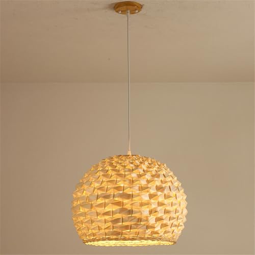 GZSLKSCD Bambus-Laternen-Pendelleuchte, Hängeleuchte im Retro-Stil mit verstellbarem, geflochtenem Korbschirm und Rattan-Kronleuchter für Kücheninsel, ESS- und Wohnzimmer GZSLKSCD Bambus-Laternen-Pendelleuchte, Hängeleuchte im Retro-Stil mit verstellbarem, geflochtenem Korbschirm und Rattan-Kronleuchter für Kücheninsel, ESS- und Wohnzimmer von GZSLKSCD