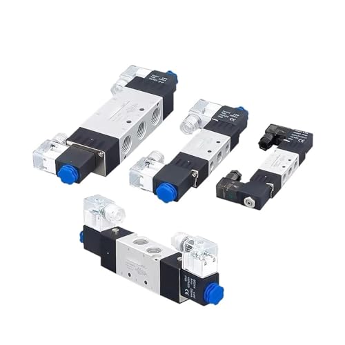 1 Stück Magnetventil 5/2 5/3 Kanäle passend for 4V310-08 4V320-08 4V330C-08 4V330E-08 4V310-10 4V320-10 4V330E-10 4V330P-10(4V310-10,AC24V) von GZTKSKCP