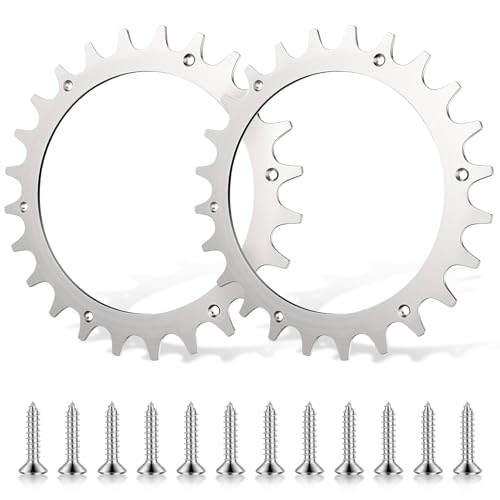 Edelstahl Spikes für Worx Landroid L & Vision, 225 mm Rasenmäher Roboter, Traktionsverbesserung für Mähroboter, Roboter Rasenmäher Zubehör mit Nägeln, 12x Selbstschneidende Schrauben (L 225mm) von GZWY