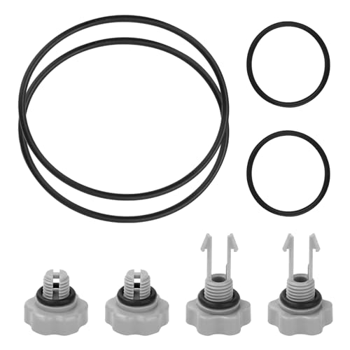 Filterpumpe Ersetzt Dichtungssatz Ersatzteil für Intex Pool Gummi Dichtung Unterlegscheiben Pool Zubehör für Intex Pool Dichtungen Sandfilterpumpen Ersatzteile 25004 2500GPH Poolzubehör von GZWY