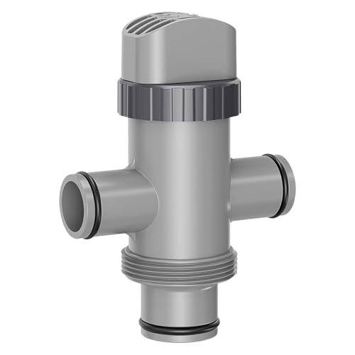 GZWY Split Pool Schlauch Plunger Ventil, 2 in 1 Dual Split Schlauch Pool Plunger Ventil für Intex Pool Zubehör und Teile Ersatz Plunger Ventile für oberirdische Pool und Pool Filter Pumpe (1 Stück) von GZWY