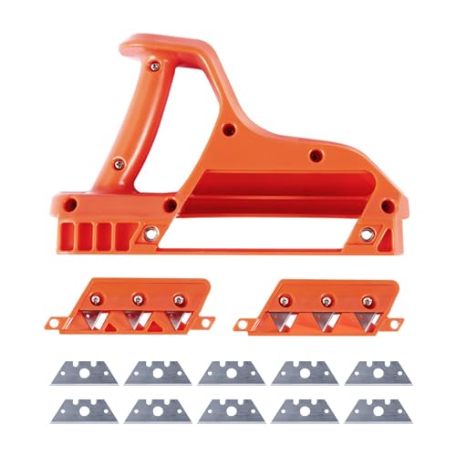 Handhobel Gipskarton Raspel Hobel Feile Mini-Holzhobeln, Verstellbarer Mini-Einhandhobel, Blockhobel klein Hand Trimming Hobel, Holzschneidehobel zum Trimmen von Projekten, DIY-Modellbau (45 + 60) von GZWY