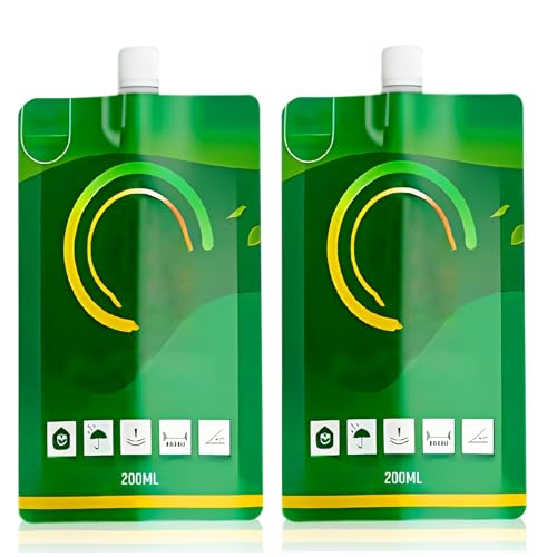 Mehrzweck-Reparaturkleber für Boden und Wandfugen, 200ml Transparenter Wasserdichte Beschichtungsmittel, Invisible Waterproof Agent für Risse Außenwandfenster Badezimmer Reparatur (2pcs, 200ML) von GZWY