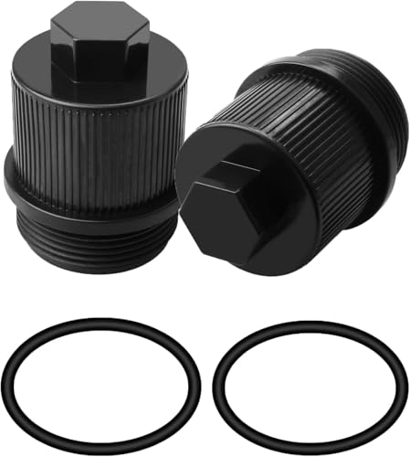 Pool Ablassstopfen mit O-Ring, Pool Zubehör Poolpumpe Ablassschraube für Pentair FNS Plus, Clean and Clear Plus mit Dichtungen,Pool Ersatzteile 190030 Filter Abflusskappen Ersatz für Pool und Spa (B) von GZWY
