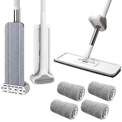 Selbstreinigender Flachmopp für Faule, Großer Flachmop im Neuen Stil, Bodenwischer Wischmopp mit Auswringfunktion, Flacher Wischmopp 360° Drehgelenk Bodenwischer Set Flachmopp mit Mikrofaser-Wischpads Selbstreinigender Flachmopp für Faule, Großer Flachmop im Neuen Stil, Bodenwischer Wischmopp mit Auswringfunktion, Flacher Wischmopp 360° Drehgelenk Bodenwischer Set Flachmopp mit Mikrofaser-Wischpads von GZWY