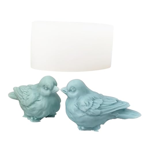 Vogel Silikonformen Gießformen 3D Vogel Gipsformen zum Gießen, Kerzenform Silikon, DIY Silikonform Kerzen Gießen Formen für Tortendeko, Schokolade, Seife, Sojawachs Kerzen, Handwerk Dekoration Vogel Silikonformen Gießformen 3D Vogel Gipsformen zum Gießen, Kerzenform Silikon, DIY Silikonform Kerzen Gießen Formen für Tortendeko, Schokolade, Seife, Sojawachs Kerzen, Handwerk Dekoration von GZWY