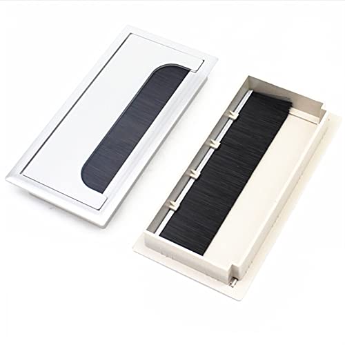 Kabeldurchlass Rund 2 teile/paket 16x8 cm Kunststoff Tisch Schreibtisch Rechteck Kabel Tülledraht Lochabdeckung Kabeldurchlass Rund 2 teile/paket 16x8 cm Kunststoff Tisch Schreibtisch Rechteck Kabel Tülledraht Lochabdeckung von GZXXB