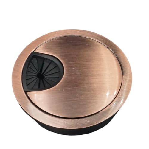 Kabeldurchlass Rund Drahtlochabdeckung Auslassanschluss Tisch Computer PC Schreibtisch Rundkabeltülle Leitungshalter 50mm/53mm/60mm/80mm(B,53mm) von GZXXB