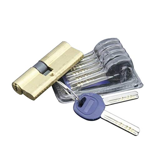 Massiver Schließzylinder 75mm Sicherheitstürschloss-Zylinder-Kupfer-Lock-Kern AB TEY LOCK CORE DOUBLE OPEN CORES(75 eccentric) von GZXXB