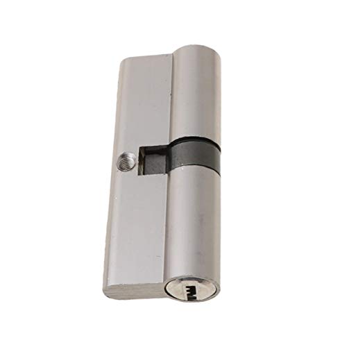 Massiver Schließzylinder Türfenster Sicherheit 60 70 80 90mm Tasten Diebstahltürschloss(80mm) von GZXXB