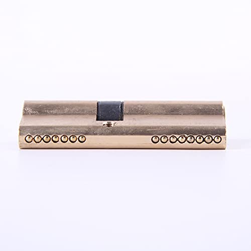 Massiver Schließzylinder Türzylinder Vorgespanntes Schloss 65 70 80 90 115mm Schlosszylinder AB Schlüssel Anti-Diebstahl Messing Türschloss Verlängerte Kern-Extended-Tasten(90 45 45) von GZXXB
