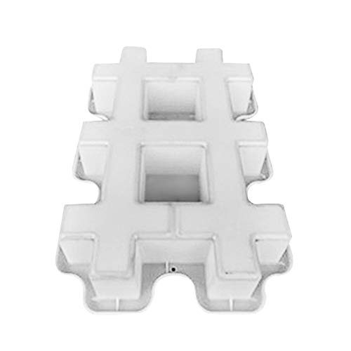 Pflasterform,Betonformen DIY Garten Pfad Straße Pflaster Form Hause Hof Beton Auffahrt Stein von GZXXB