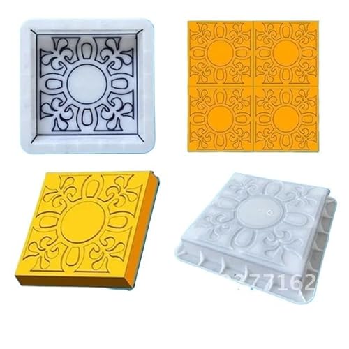 Pflasterform,Betonformen Durchlässiger Ziegel 5cm Straßenplatte Quadratischer Antike Form 25 Pflaster Pflasterform,Betonformen Durchlässiger Ziegel 5cm Straßenplatte Quadratischer Antike Form 25 Pflaster von GZXXB