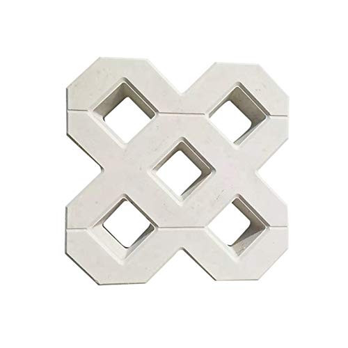 Pflasterformen DIY Square Garden Weg Beton Plastikziegelform Pflaster Propylene Pavement Walkway Garten Gebäude Zubehör von GZXXB