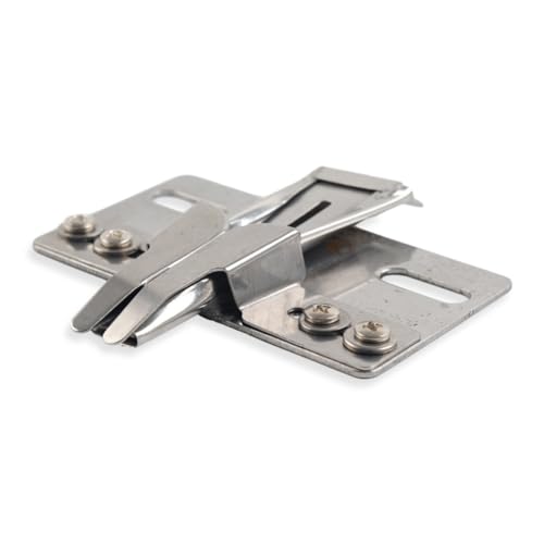 GZYF 1-1/8"- 9/16" Flache Nähmaschine Raw Edge Binder Ordner # 411A Baseball-Cap für die Abdeckung Nähen Nähmaschinen 2 Nadeln von GZYF