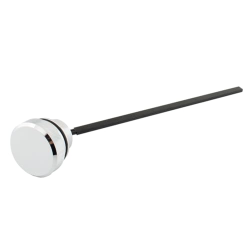 GZYF Chrome Oil Dipstick Motorcycle Engine Oil Tank Dipstick for Harley Dyna 1991-1998 Wide Glide FXD FXDL von GZYF