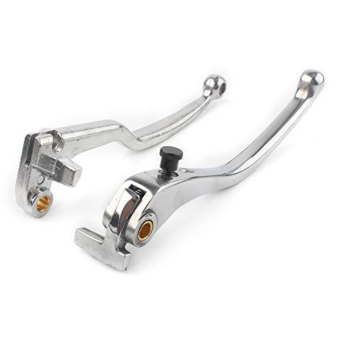 GZYF CNC gefrästes Aluminium-Motorrad-Bremskupplungshebelpaar Für YZF R1 2004-2012, YZF R6 2005-2012, Silbe von GZYF