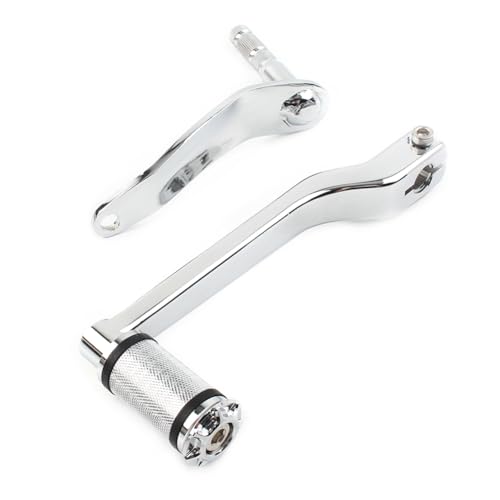 GZYF rrad Schalthebel Ferse Zehen Schalthebel w/Shifter Pegs AluminiumChrom B Für 18-später FL Für modelle ausgestattet mit trittbrettern von GZYF