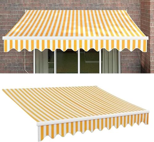 Covedo Sonnenschirmbezug für Garten und Terrasse, Ersatzstoff, strapazierfähig, öffnet die Öffnung des Schirmdaches mit wasserdichter Vorderseite aus Polyester Covedo Sonnenschirmbezug für Garten und Terrasse, Ersatzstoff, strapazierfähig, öffnet die Öffnung des Schirmdaches mit wasserdichter Vorderseite aus Polyester von GZYHDC
