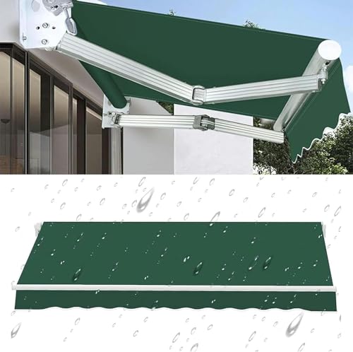 GZYHDC Ausziehbare Markise Wasserdicht Schatten 280g Polyester Outdoor Regenschirm Tasche Refugio Refugio Refugio Ersatz Terrassengewebe, Veranda von GZYHDC