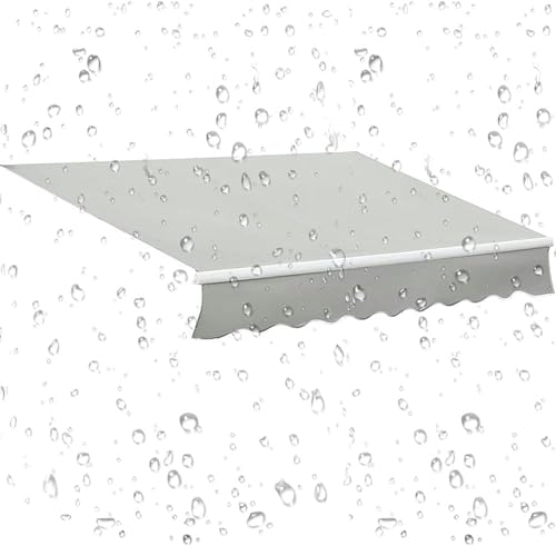 GZYHDC Ausziehbarer Ersatz-Sonnenschutz, wasserdicht, Polyester-Bezug (2 x 1,5 m) von GZYHDC