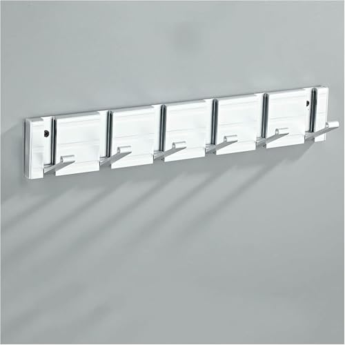 GZYHDC Moderne Schwarze Wandmontageka -Haken Platz Sparender Kleiderbügel Für Hängende Kleidung Hüte Tasten Home Wandmontage Klappstange Punch Free Installation Mantel Hut Kleiderbügel Haken Rack von GZYHDC