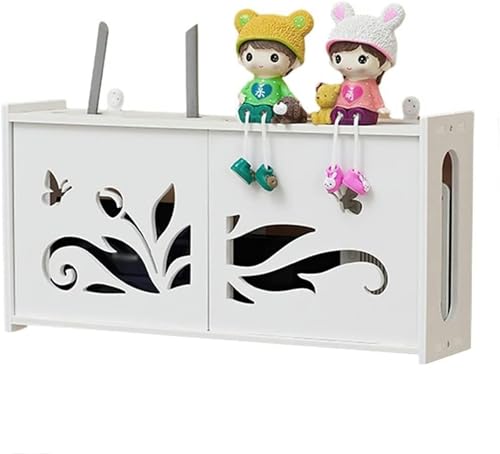 GZYHDC Router-Aufbewahrungsbox, schwebende Regale, Router-Rack, WiFi-Router-Aufbewahrungsbox, Drahtsockel-Set, Oberbox, Wand-Router, Abschirmbox, Büro, Router, Regal, Wandhalterung zur Aufbewahrung GZYHDC Router-Aufbewahrungsbox, schwebende Regale, Router-Rack, WiFi-Router-Aufbewahrungsbox, Drahtsockel-Set, Oberbox, Wand-Router, Abschirmbox, Büro, Router, Regal, Wandhalterung zur Aufbewahrung von GZYHDC